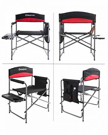    KingCamp 1904 Steel Director Chair, , 535083 , -  - Vextreme.
