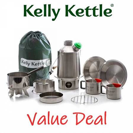   Kelly Kettle Scout, Steel, 1,2 ,     - Vextreme.