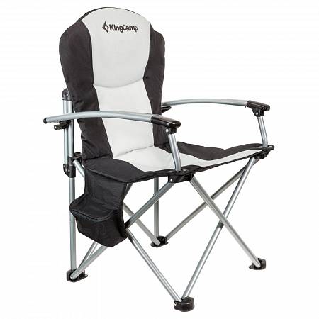 Кресло складное KingCamp 3987/3887 Deluxe Steel Arm Chair, сталь, 67x60x47 см от интернет-магазина Vextreme.