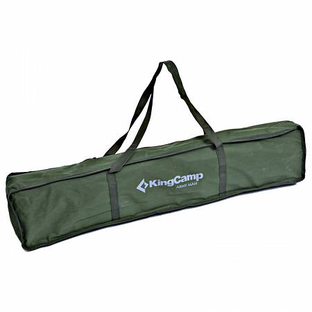 Фото Кровать складная KingCamp 3806A Armyman Camping Bed, алюминий, 190х63х42 см, синий от интернет-магазина Vextreme.