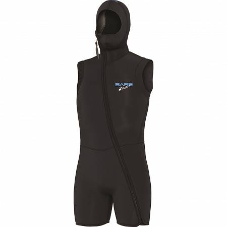 Утеплитель мокрый мужской Bare Step-in Hooded Vest, 7 мм от интернет-магазина Vextreme.