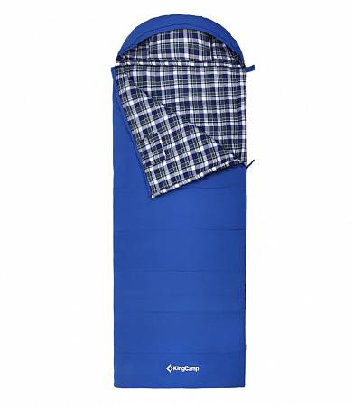 Спальный мешок KingCamp 3128 Comfort 280, -15°C, 210x90 см, с левой стороны, синий от интернет-магазина Vextreme.