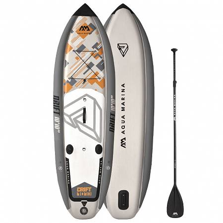 SUP-доска надувная для рыбалки с веслом Aqua Marina Drift 10'10" S21 от интернет-магазина Vextreme.