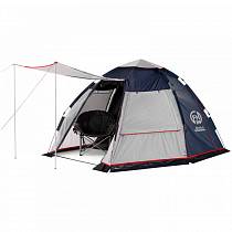 Кемпинговая палатка FHM Alioth 4 Black-Out, синий/cерый от интернет-магазина Vextreme.
