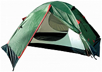 Палатка Talberg Boyard Pro 2, зелёный/красный от интернет-магазина Vextreme.
