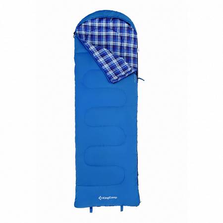 Фото Спальный мешок KingCamp 8015 Oasis 250+, -4°C, правый, синий от интернет-магазина Vextreme.