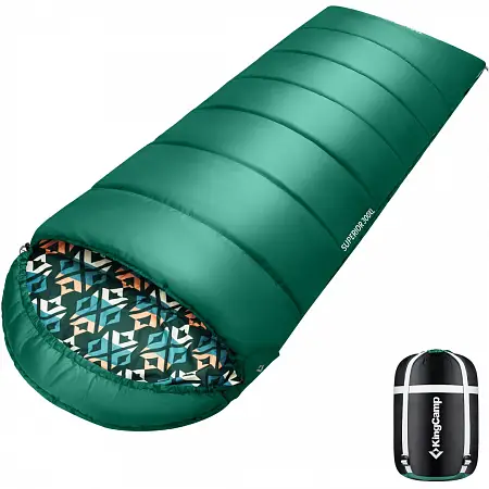 Спальный мешок KingCamp Superior 300XL 230x92 2001. -13°С от интернет-магазина Vextreme.