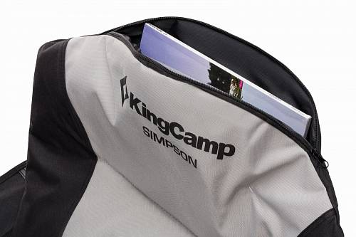    KingCamp 3888 Deluxe Steel Arms Chair  - Vextreme.