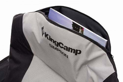 Фото Кресло складное KingCamp 3888 Deluxe Steel Arms Chair от интернет-магазина Vextreme.