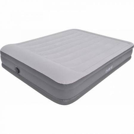 Фото Кровать со встроенным электрическим насосом Jilong Relax High Raised Queen, 203x157x37 см, светло-серый от интернет-магазина Vextreme.