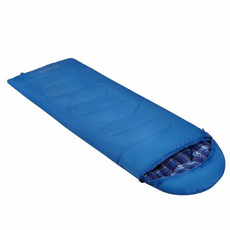 Спальный мешок KingCamp 8015 Oasis 250+, -4°C, правый, синий от интернет-магазина Vextreme.