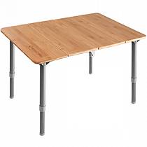 Стол складной KingCamp 1913 4-folding Bamboo Table 6040, 60х40х27/40 см от интернет-магазина Vextreme.