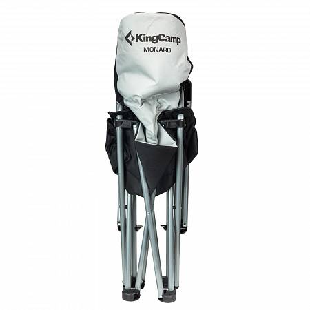 Фото Кресло складное KingCamp 3987/3887 Deluxe Steel Arm Chair, сталь, 67x60x47 см от интернет-магазина Vextreme.
