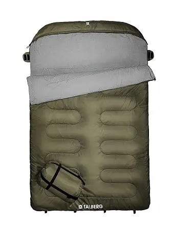 Спальный мешок двухместный Talberg Tundra Double -14°C от интернет-магазина Vextreme.