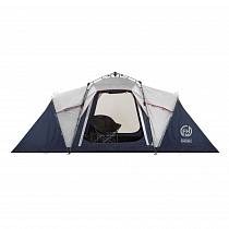 Кемпинговая палатка FHM Antares 4 Black-Out, синий/серый от интернет-магазина Vextreme.