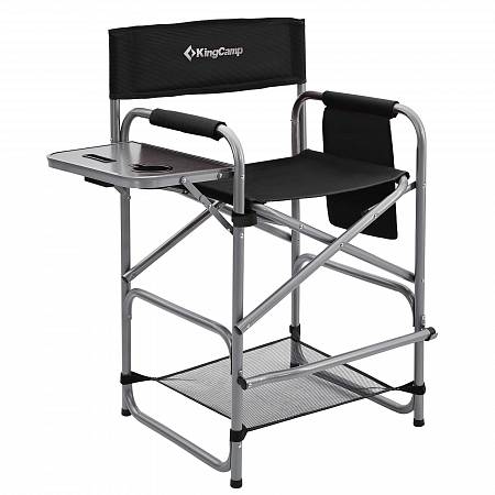 Кресло складное KingCamp 2023 Tall Director Chair, сталь, 82/58x59x67/103 см от интернет-магазина Vextreme.