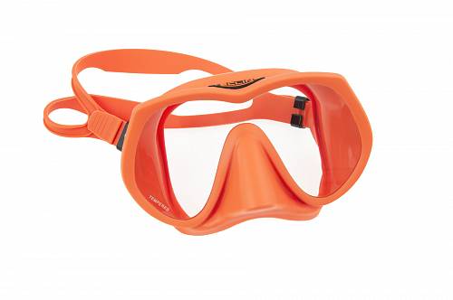 Маска TecLine Frameless Super View, оранжевый от интернет-магазина Vextreme.