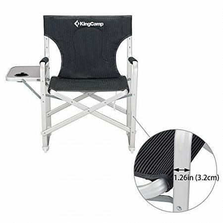    KingCamp 3821 Deluxe Director Chair, , 87/62x54x41/84   - Vextreme.