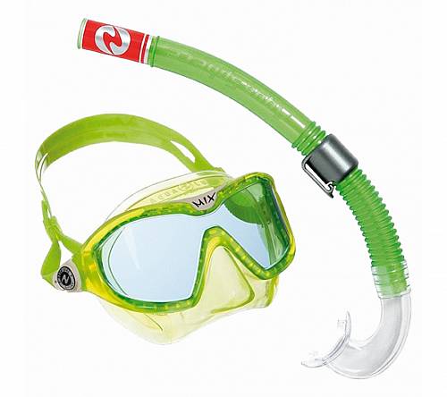 Фото Комплект для плавания маска и трубка AquaLung Mix от интернет-магазина Vextreme.