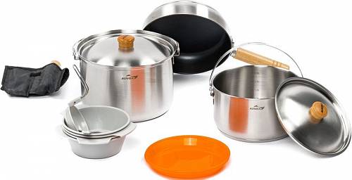        Kovea Deluxe Stainless Cookware XL  - Vextreme.
