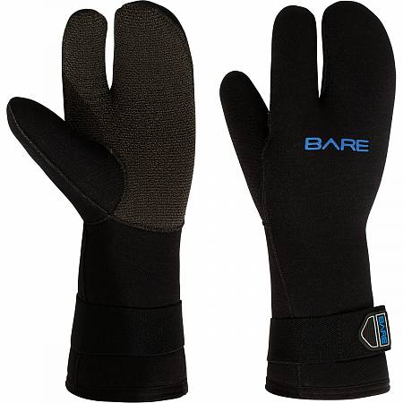 Перчатки трёхпалые Bare K-Palm Mitt, 7 мм от интернет-магазина Vextreme.
