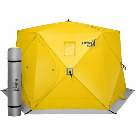 Фото Палатка всесезонная Helios, Юрта (баня), HS-ISY-Y, жёлтый от интернет-магазина Vextreme.